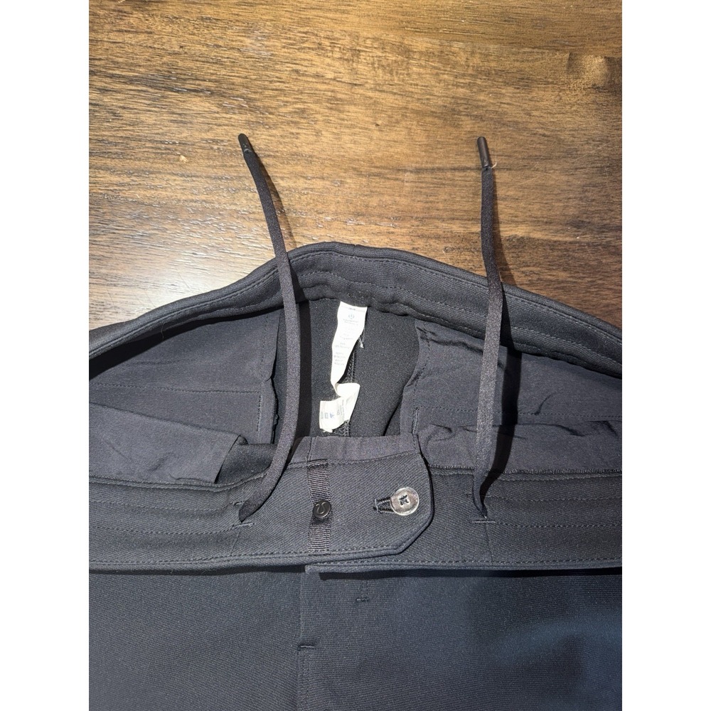 Lululemon Men's 34 Black Dress Casual Chino Pants Straight Leg Stretch Golf - Picture 6 of 12